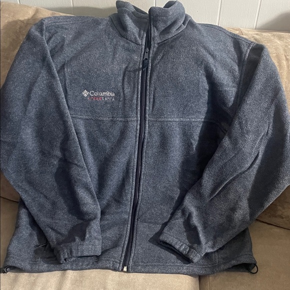 Columbia Charcoal Full-Zip Fleece Jacket - Picture 1 of 1